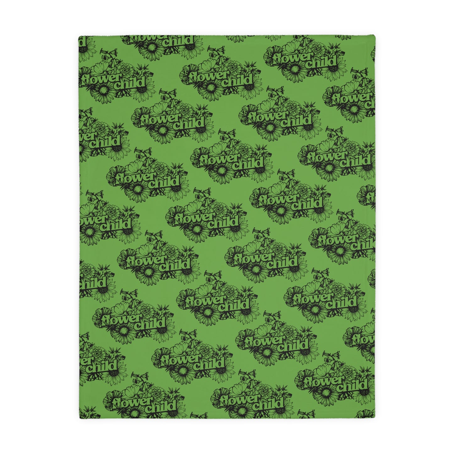 Velveteen Minky Blanket (Two-sided print)