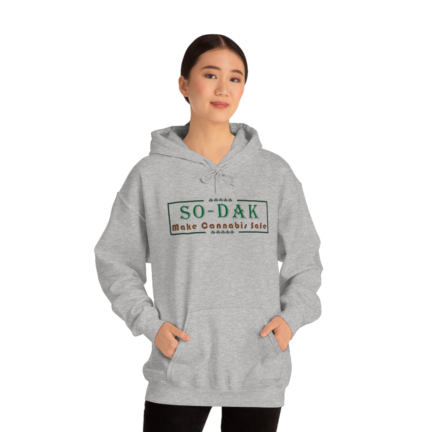 Unisex Heavy Blend™ Hooded Sweatshirt Make Cannabis Safe