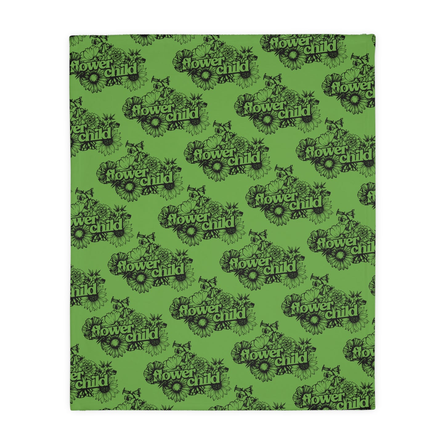 Velveteen Minky Blanket (Two-sided print)