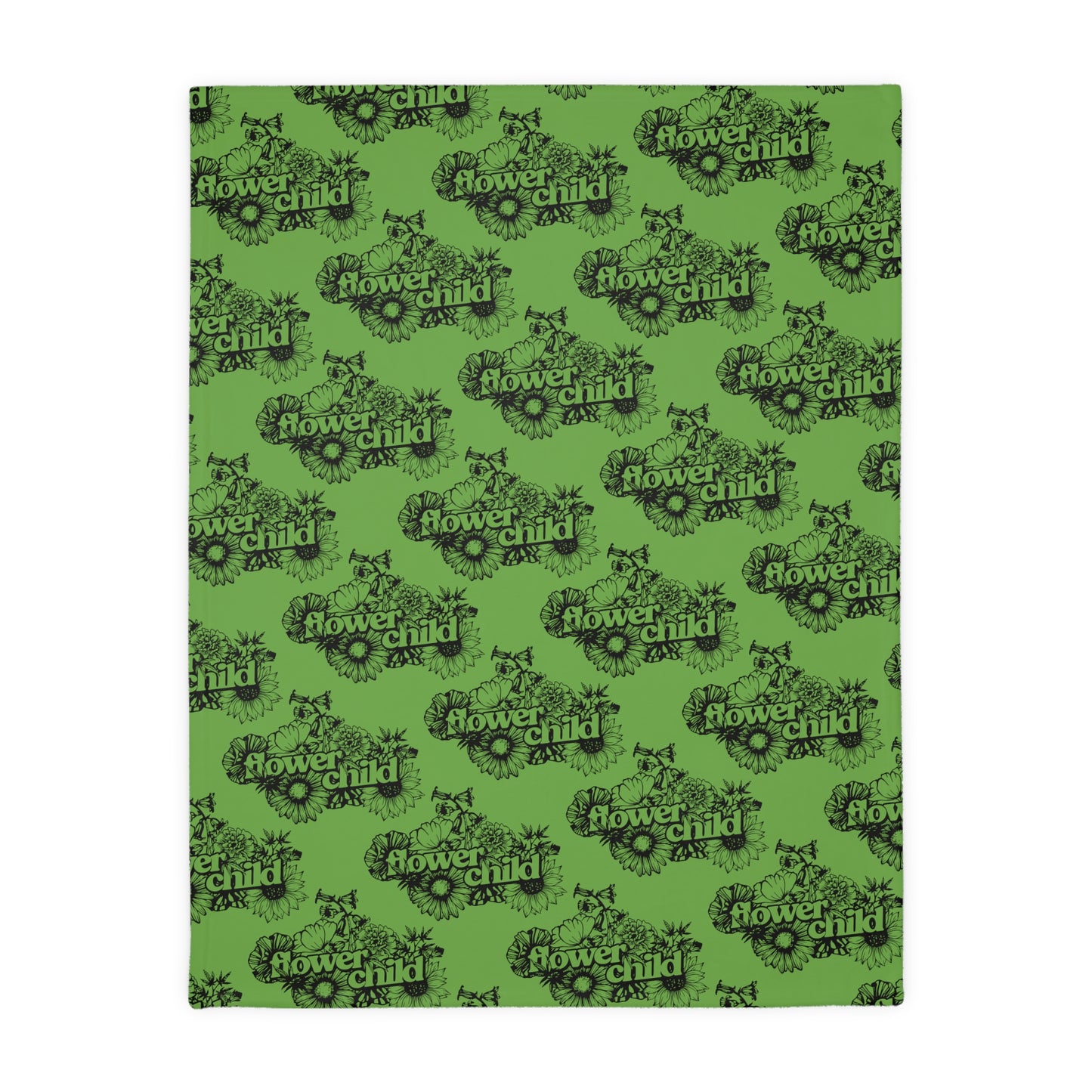 Velveteen Minky Blanket (Two-sided print)