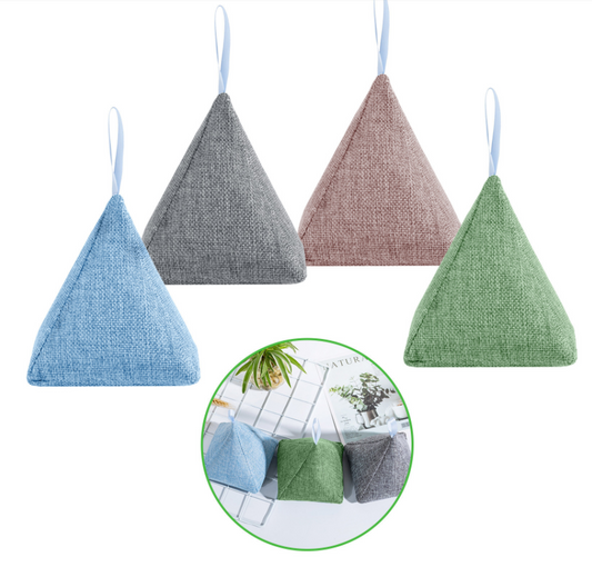 Car Charcoal Bag Home Car Activated Carbon Triangle Deodorizing Air Purification Bamboo Charcoal Bag