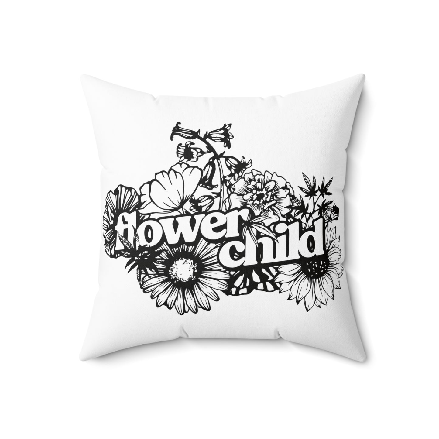 Dual Picture  Polyester Square Pillow