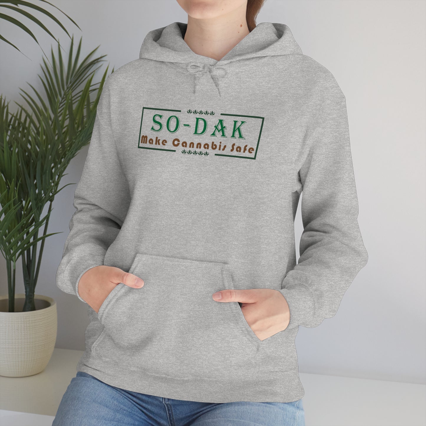 Unisex Heavy Blend™ Hooded Sweatshirt Make Cannabis Safe