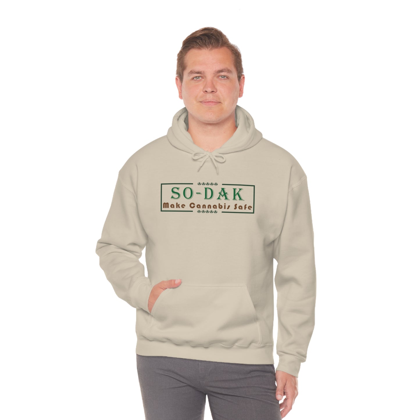 Unisex Heavy Blend™ Hooded Sweatshirt Make Cannabis Safe