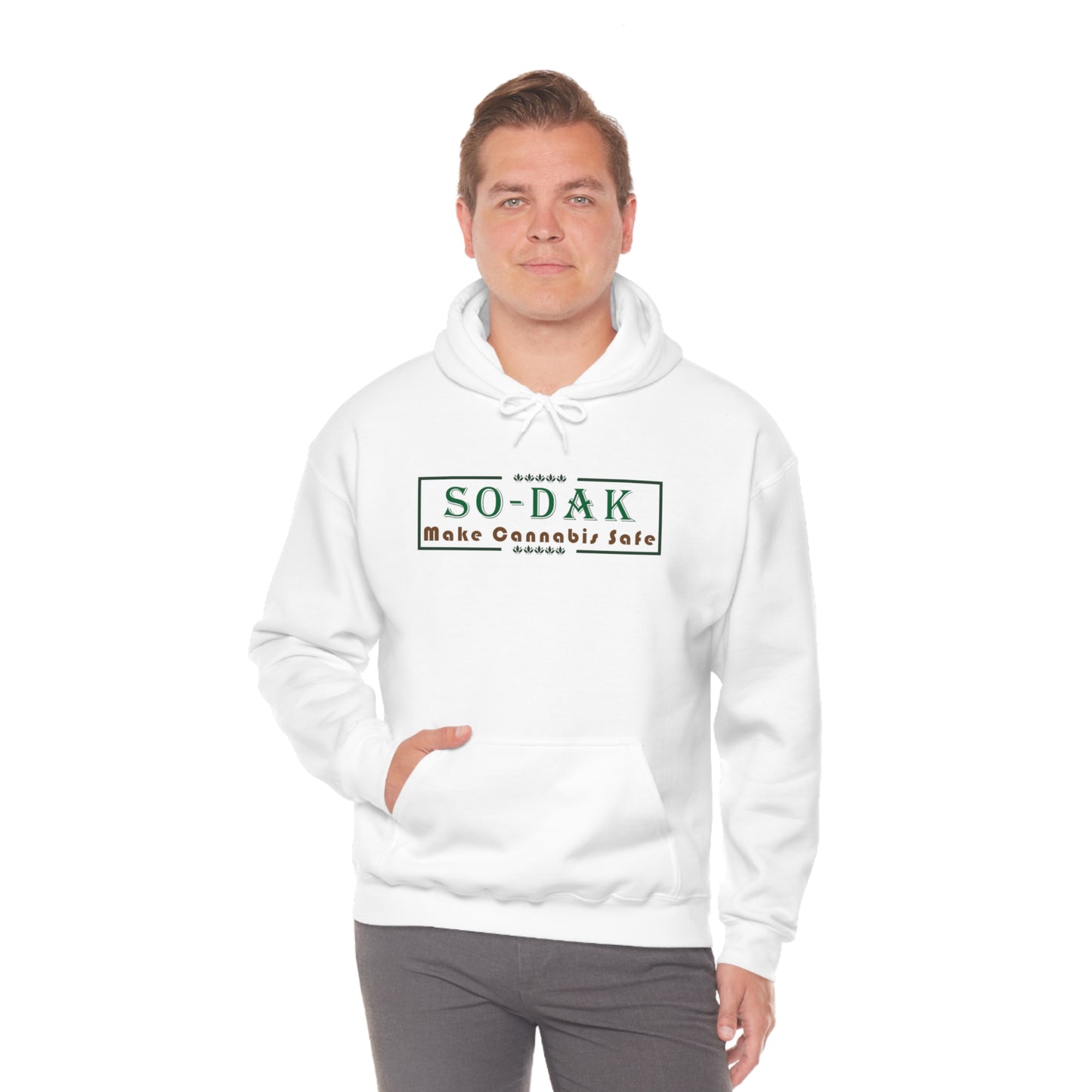 Unisex Heavy Blend™ Hooded Sweatshirt Make Cannabis Safe