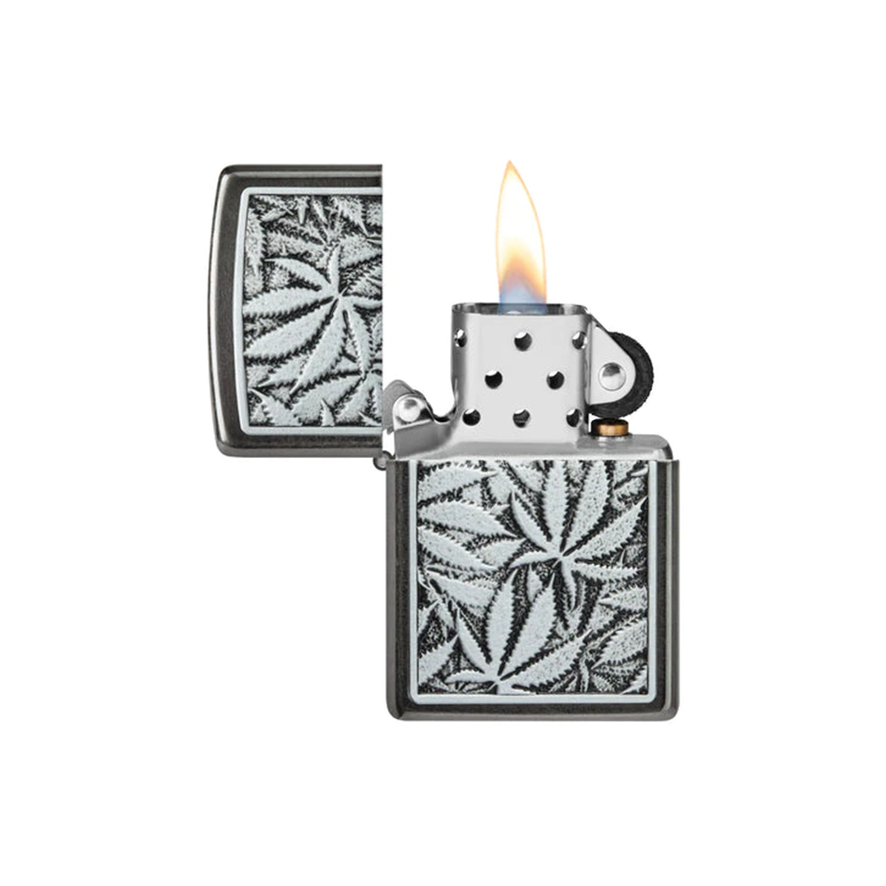 Zippo 48123 Cannabis Emblem_2