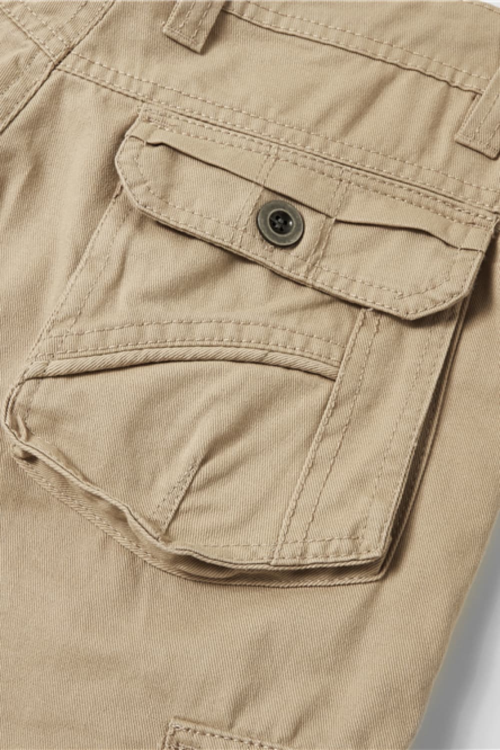 Belted Cargo Shorts