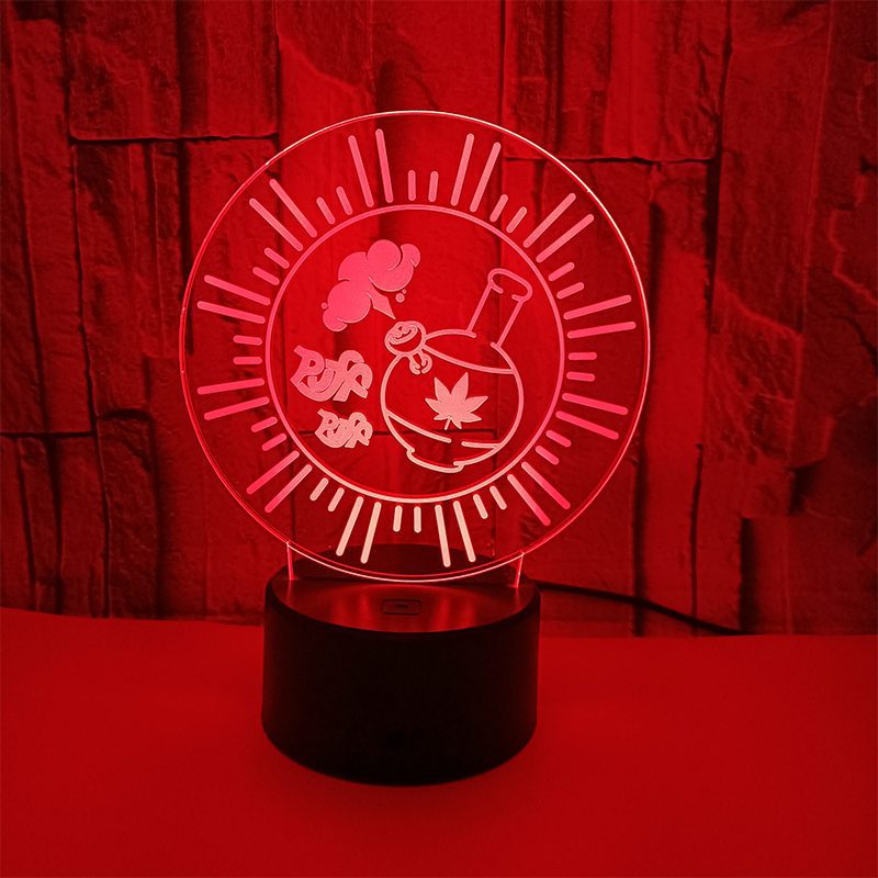 LED Table Lamp – 3D Night Light Optical Visual Illusion_8