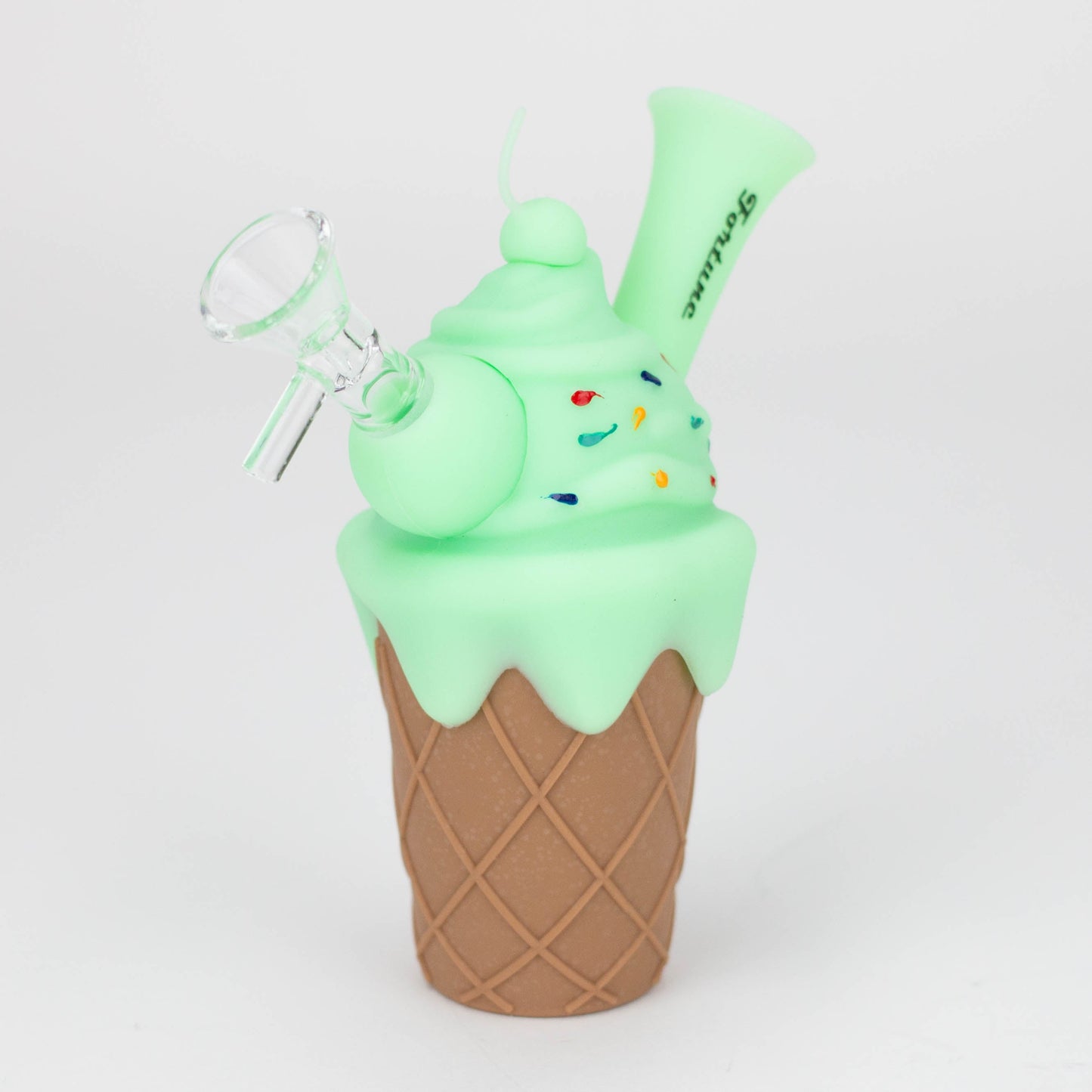 5.5" Silicone Ice Cream Water Pipe_6