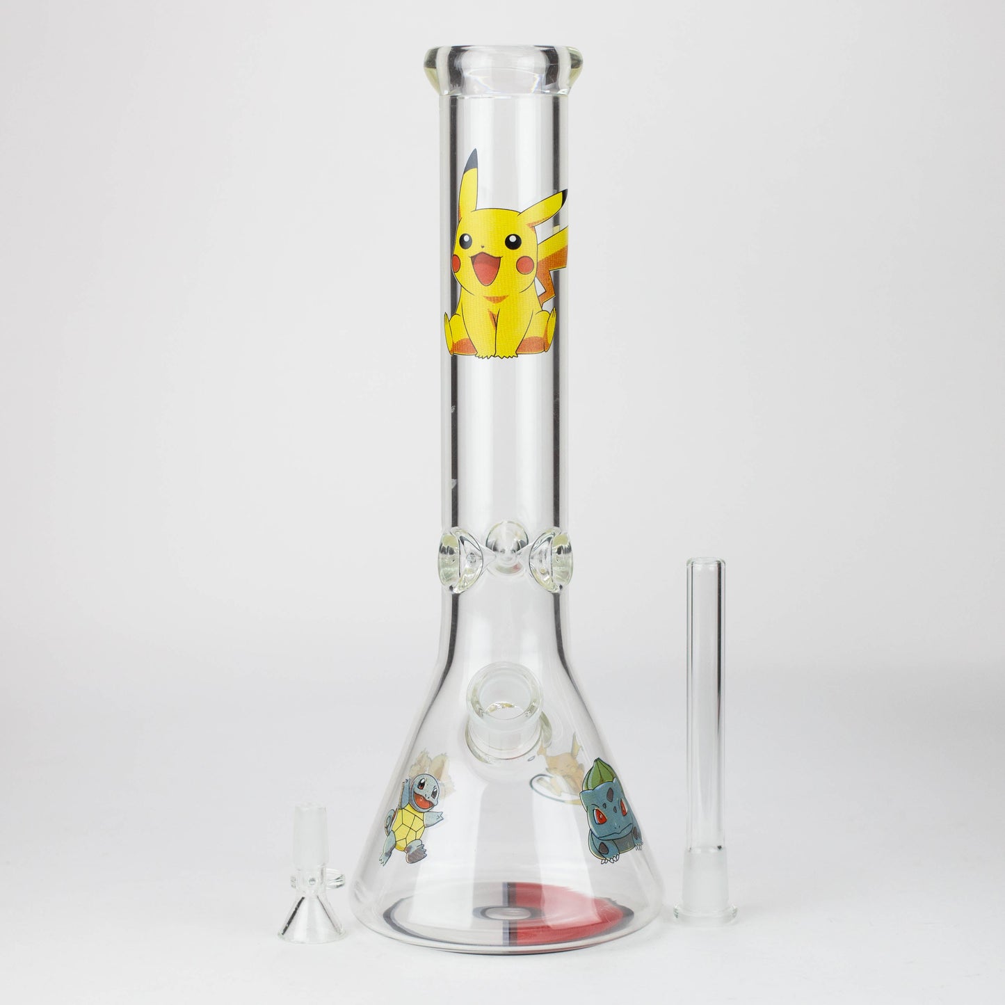 13.5" Cartoon 7 mm glass water beaker bong-Graphic PM v2_6