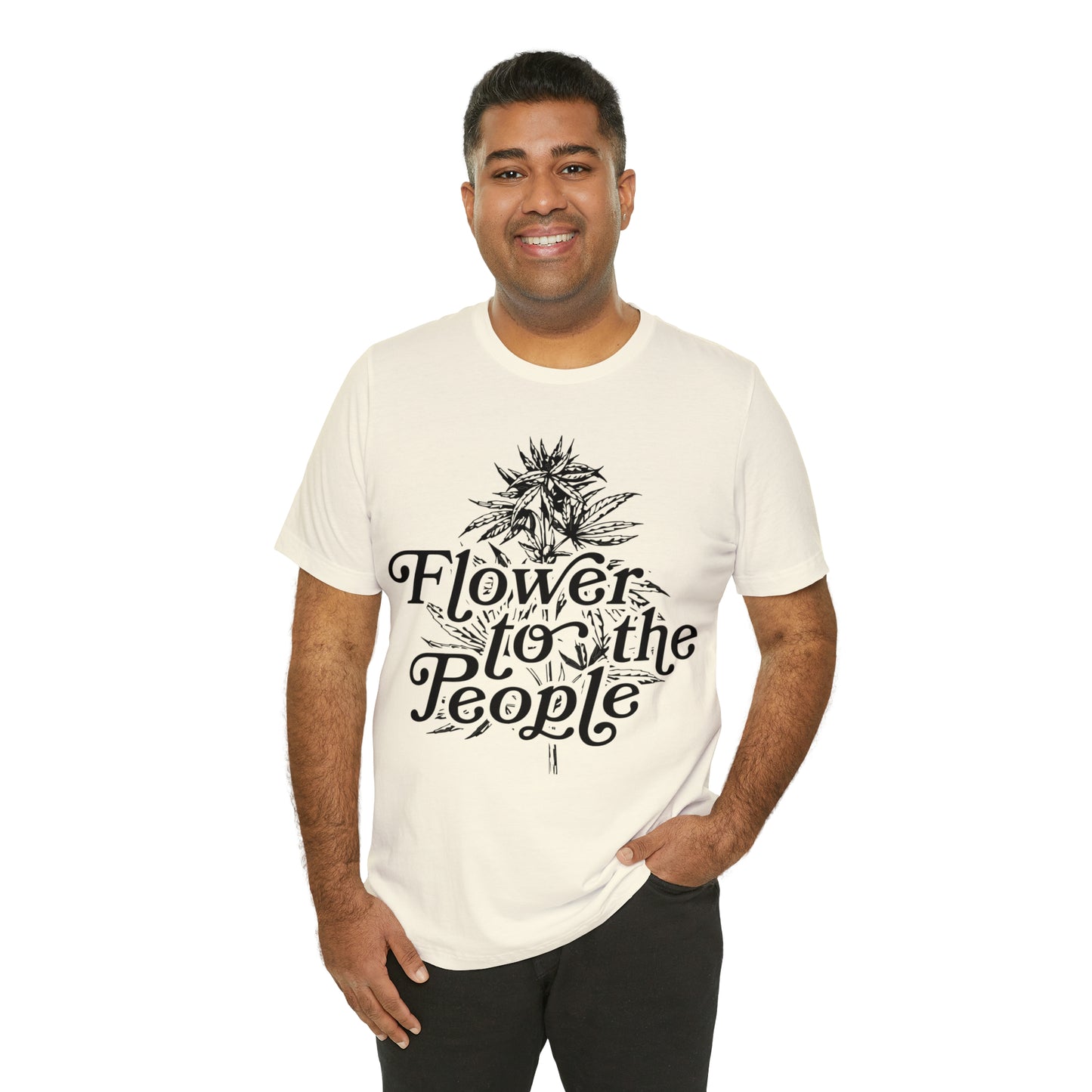 Camiseta de manga corta Flower To The People