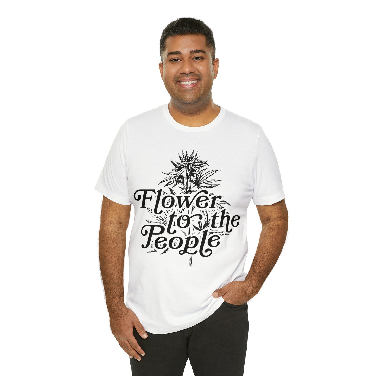 Camiseta de manga corta Flower To The People