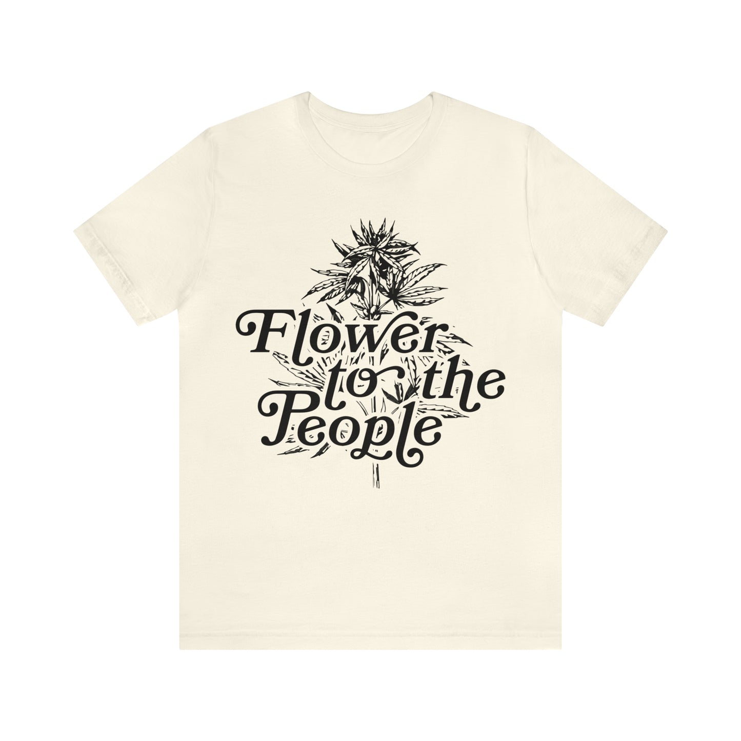 Camiseta de manga corta Flower To The People