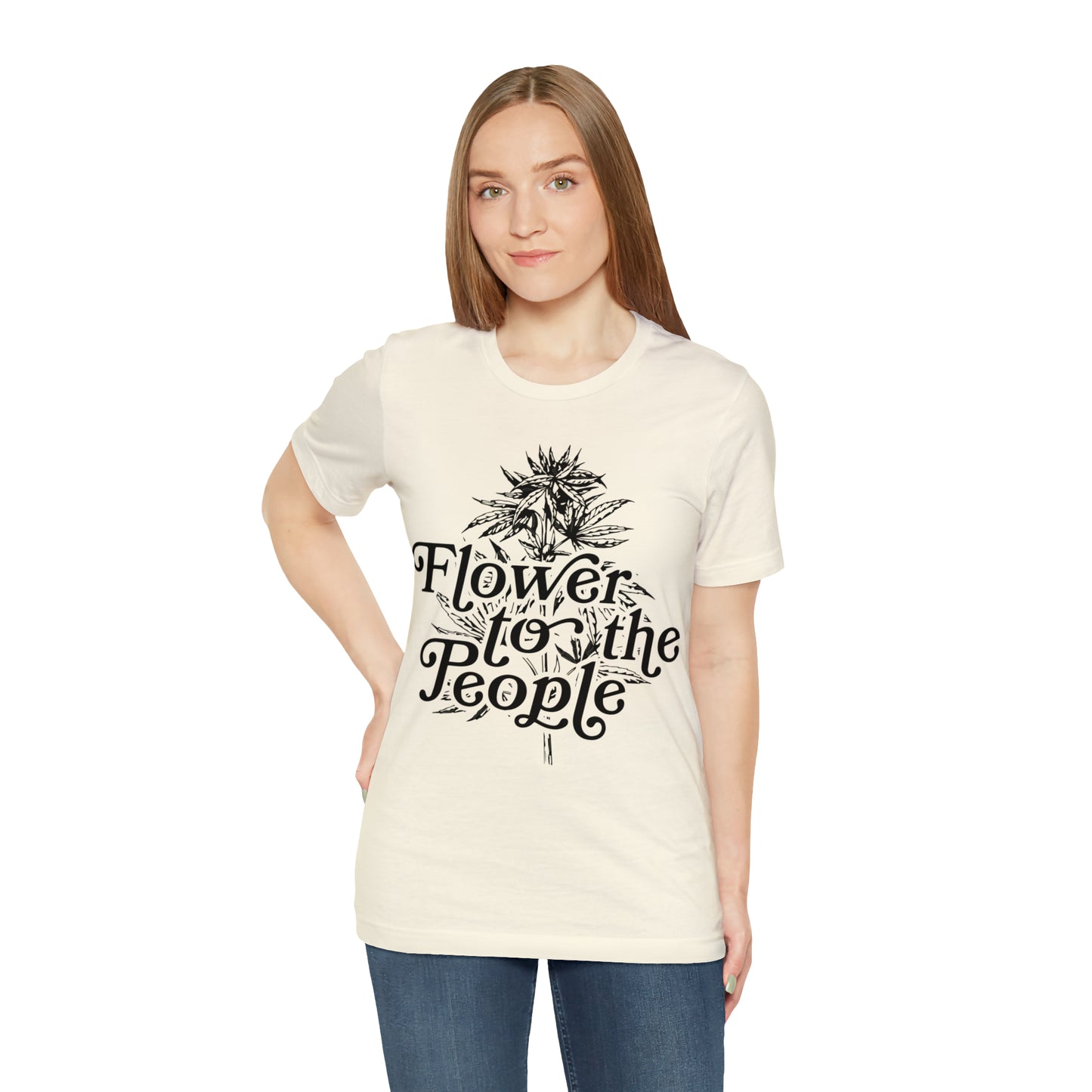 Camiseta de manga corta Flower To The People