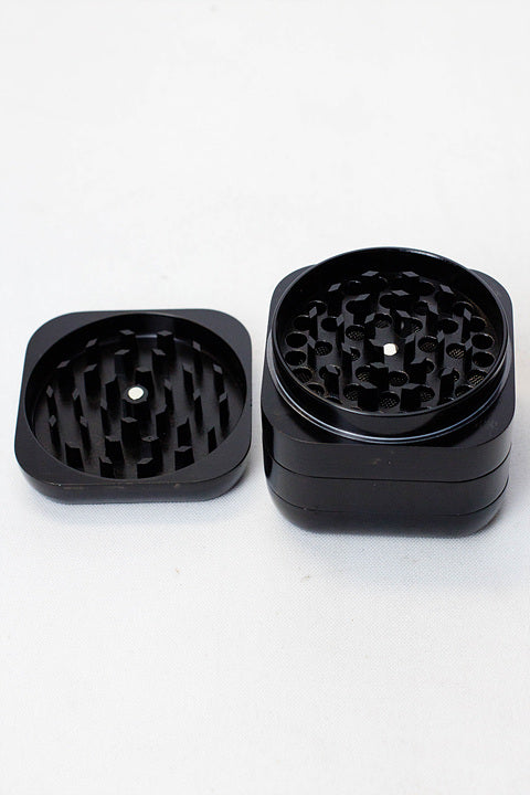 Infyniti 4 parts Black Zinc Grinder w/Storage_3