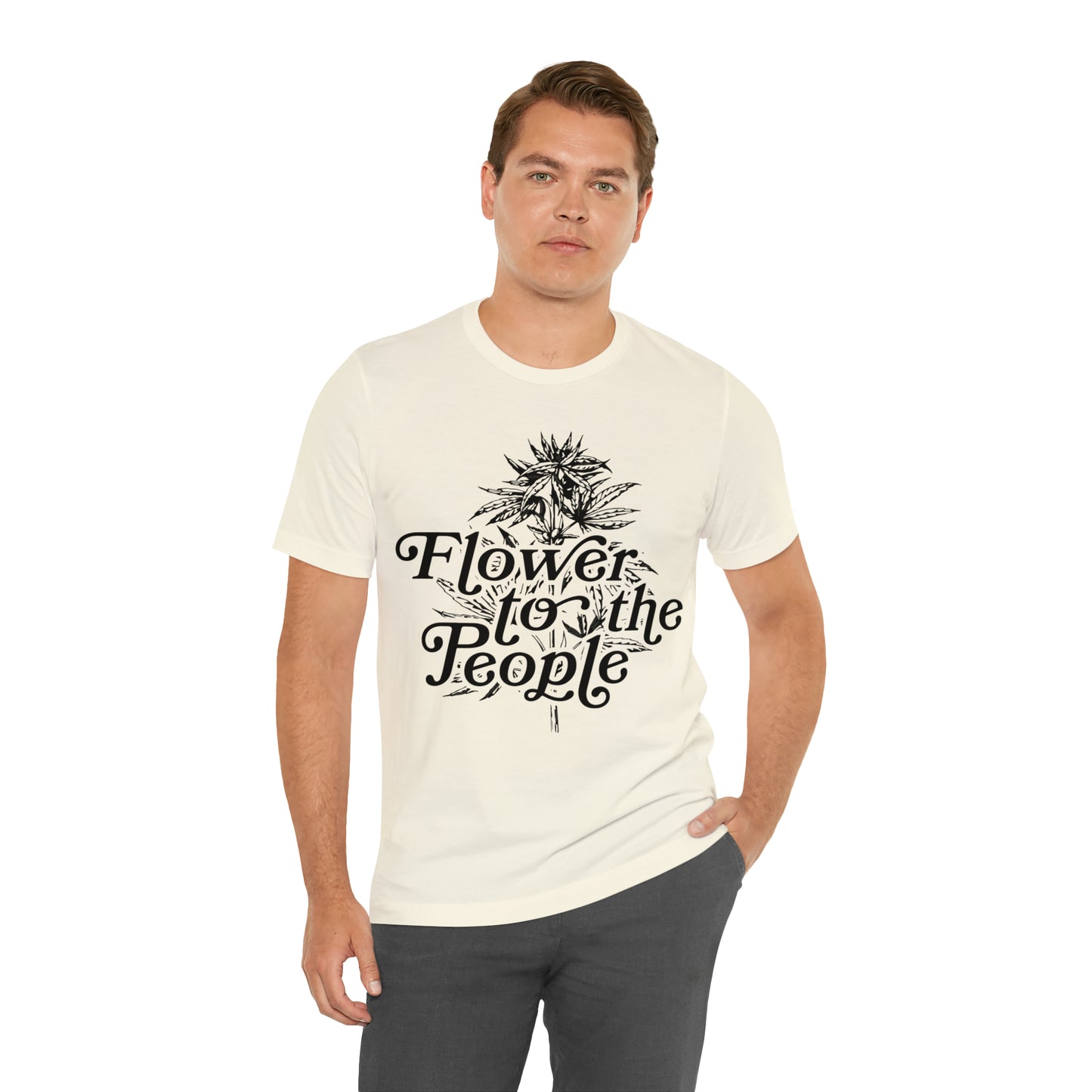 Camiseta de manga corta Flower To The People