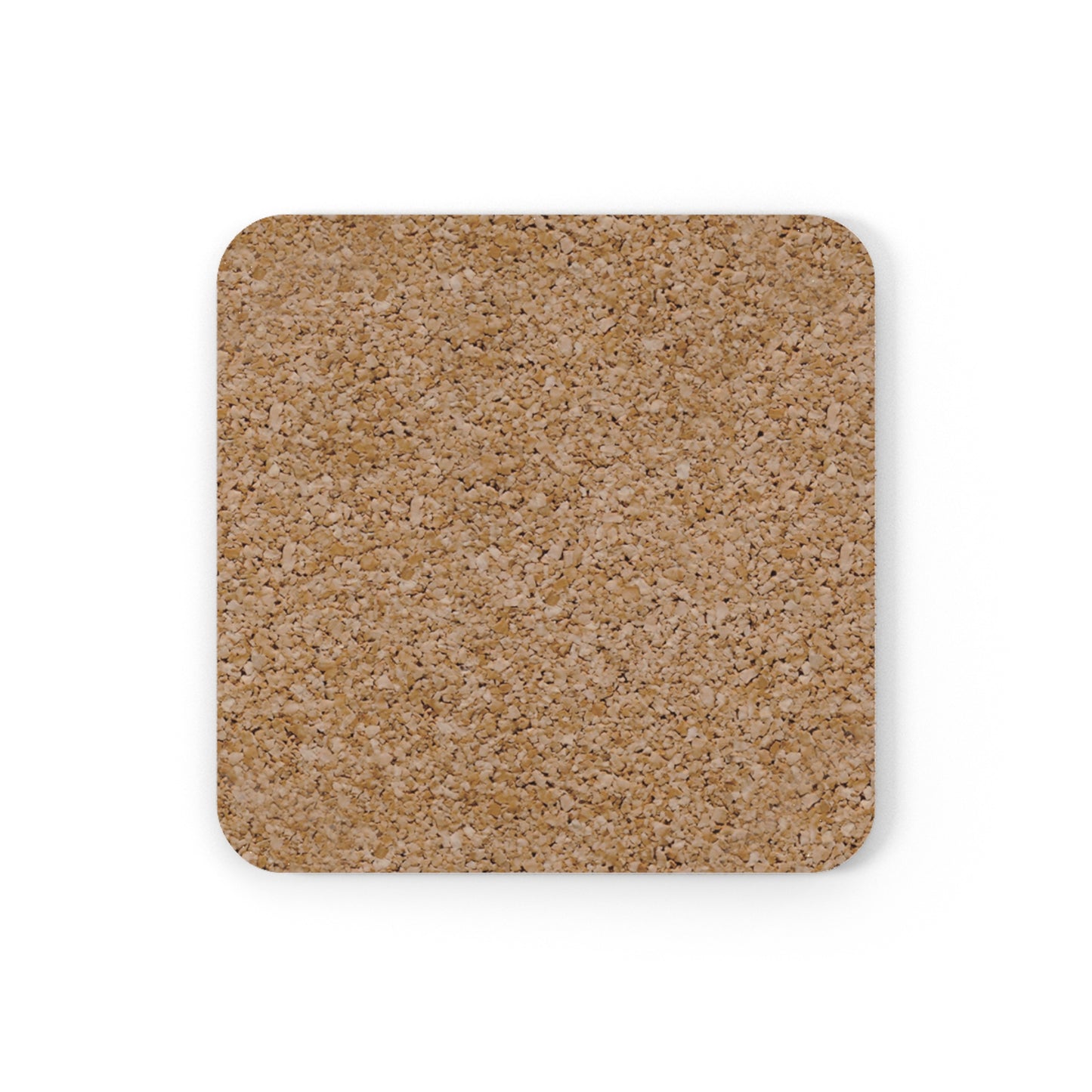 Cork Back Coaster White