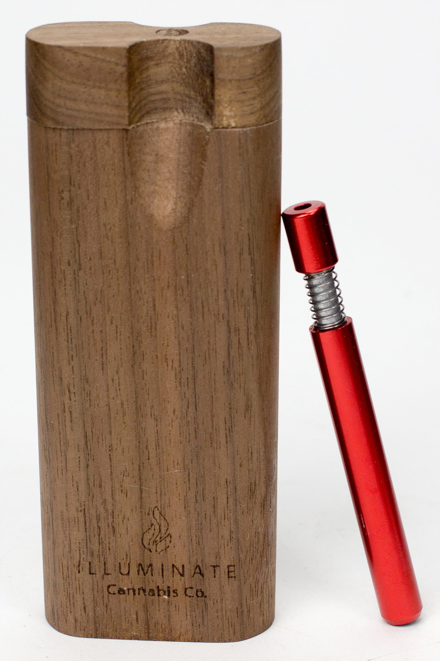 Walnut Dugout with Anodized Spring One hitter_5