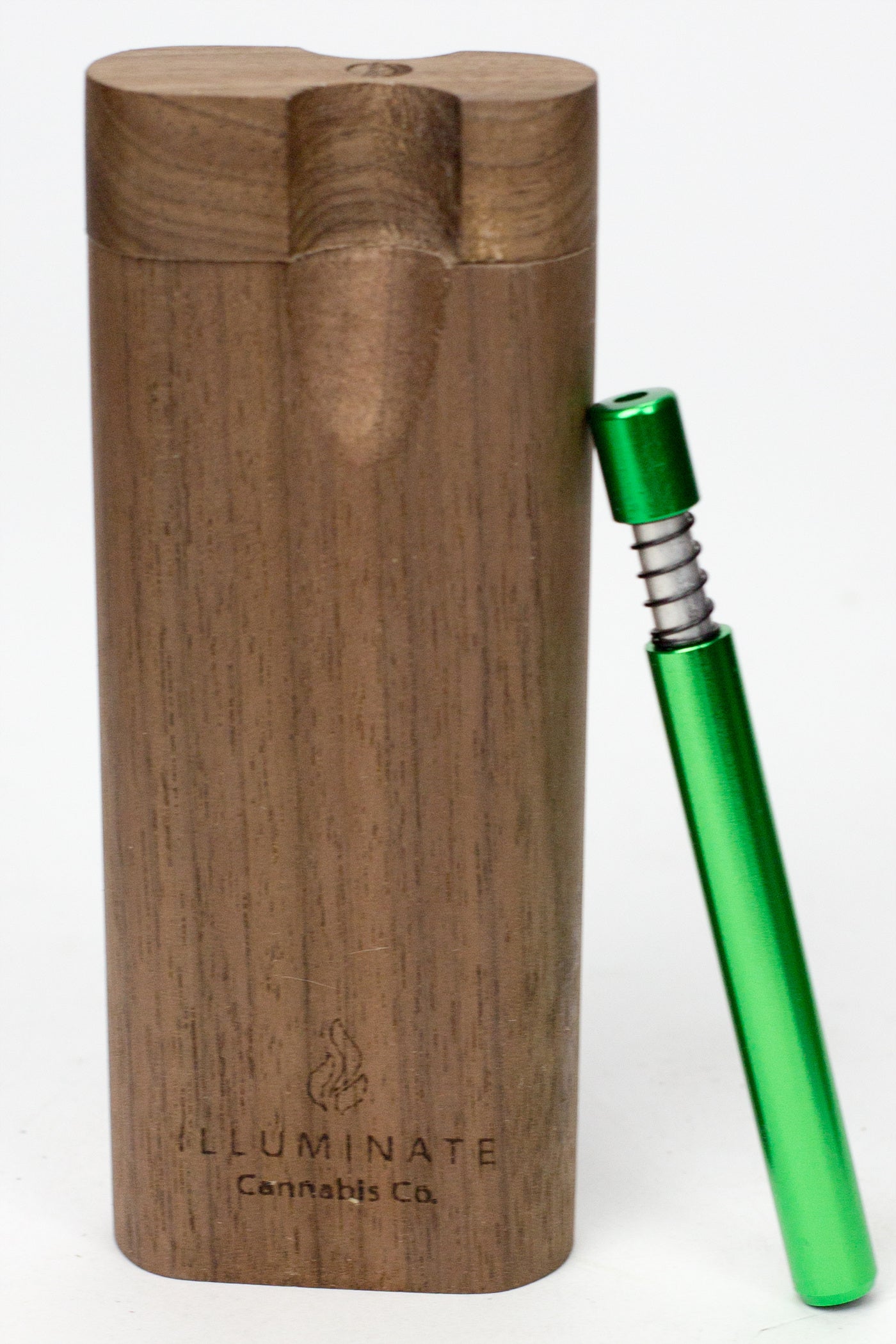 Walnut Dugout with Anodized Spring One hitter_8