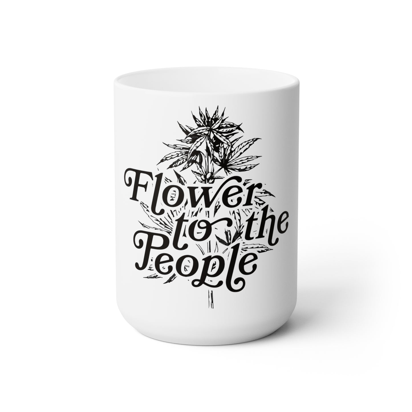 Flower To The People Ceramic Mug 15oz