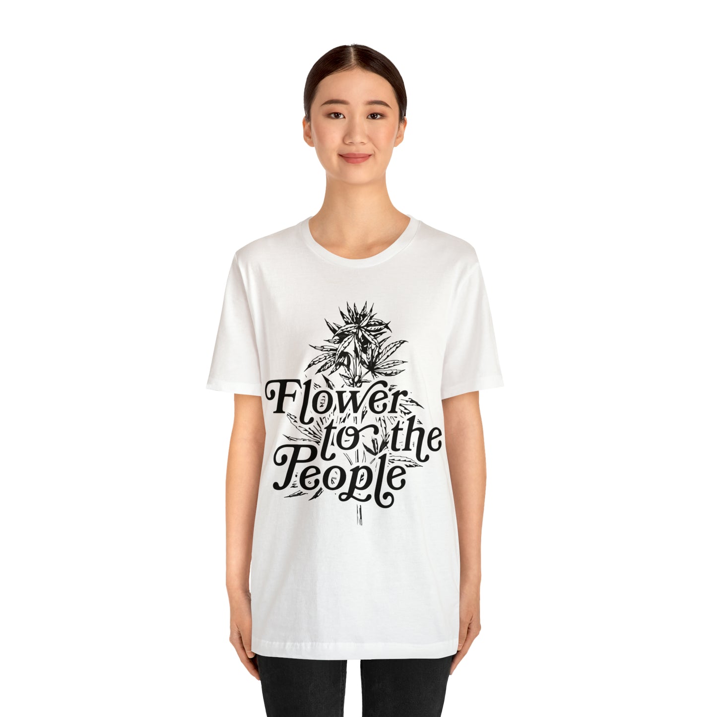 Camiseta de manga corta Flower To The People