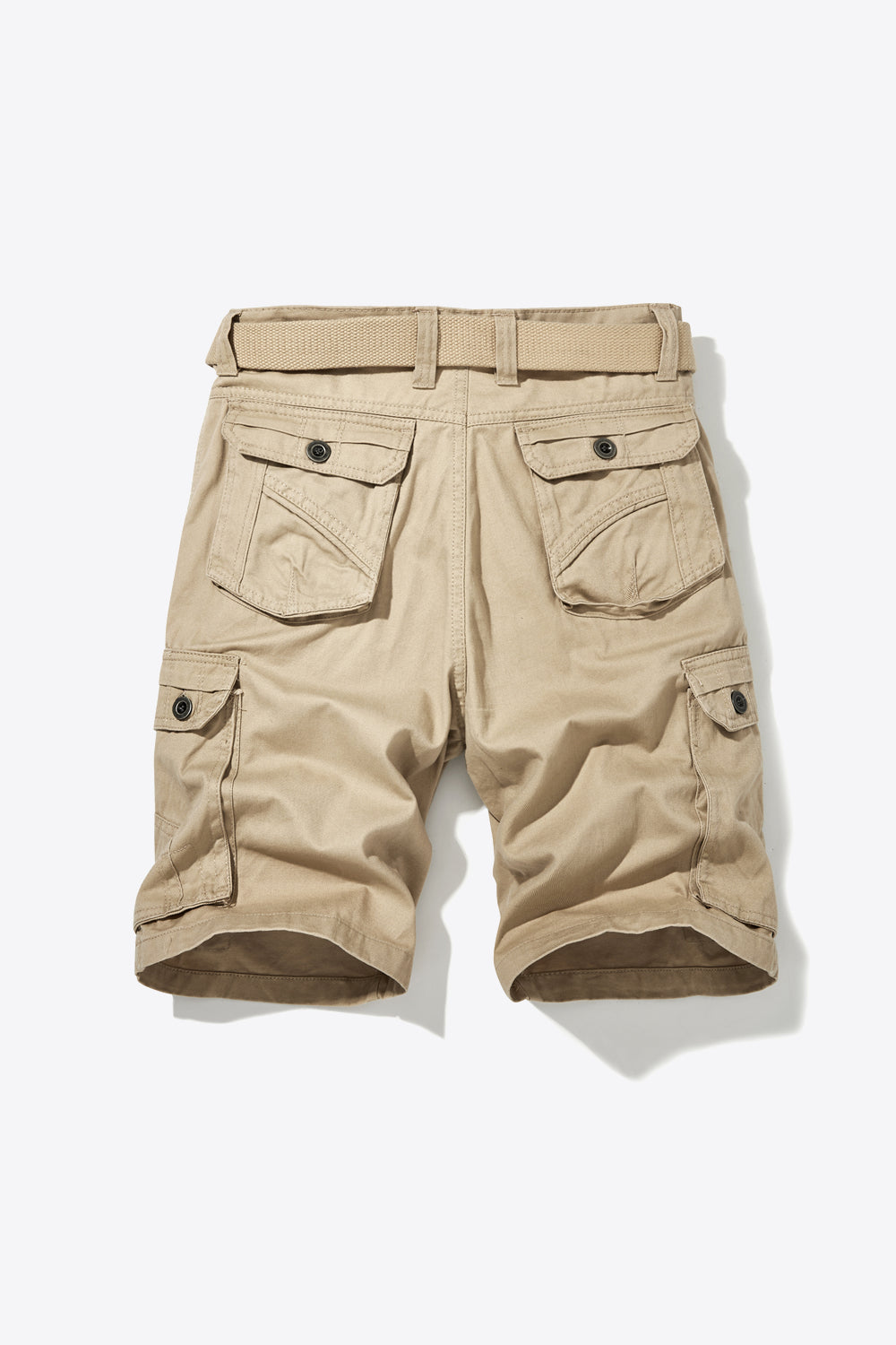 Belted Cargo Shorts