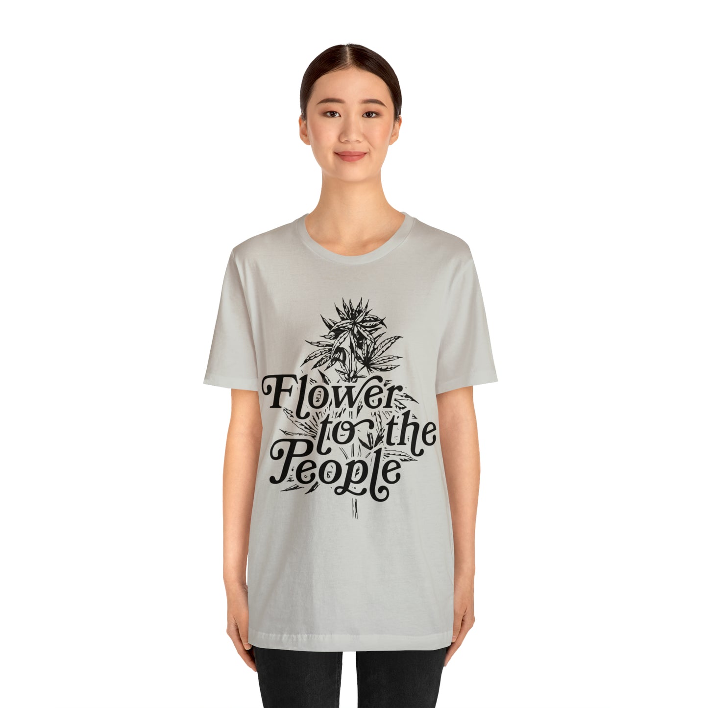 Camiseta de manga corta Flower To The People