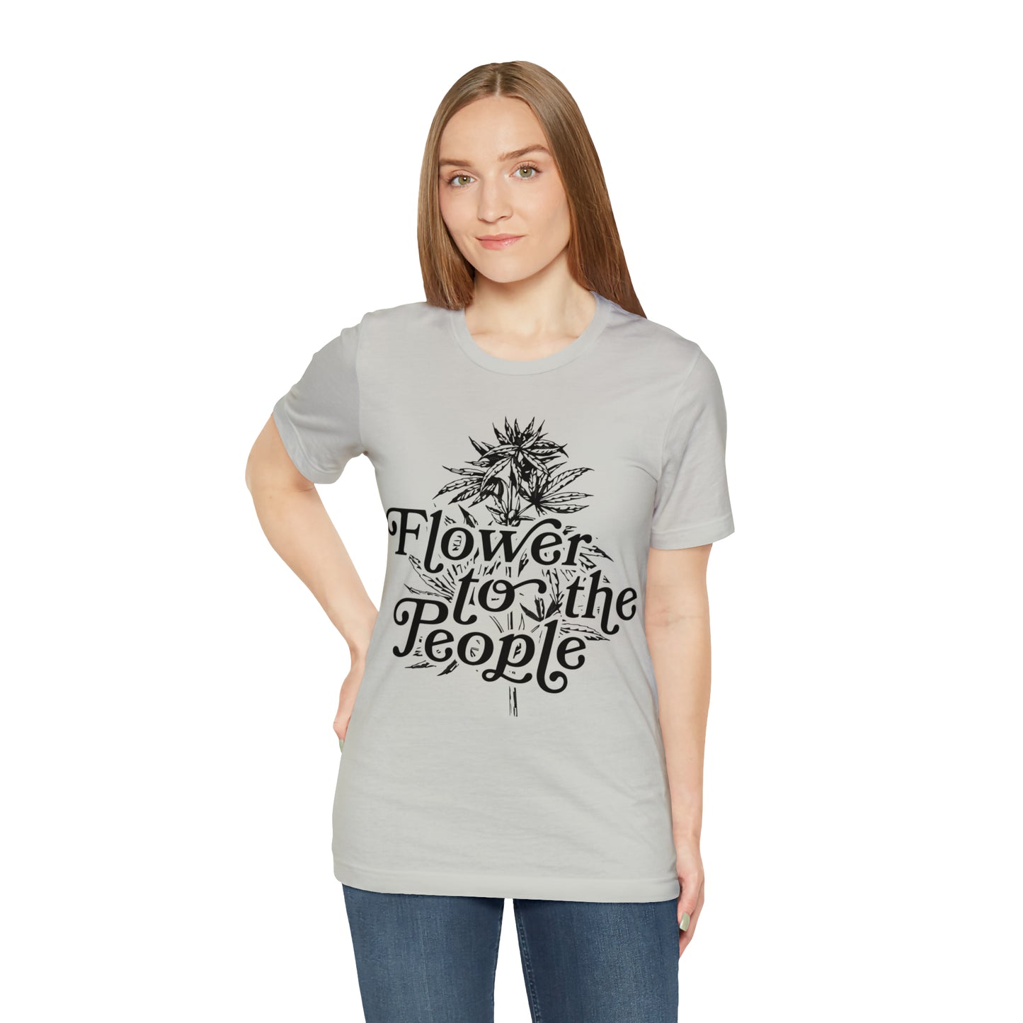 Camiseta de manga corta Flower To The People