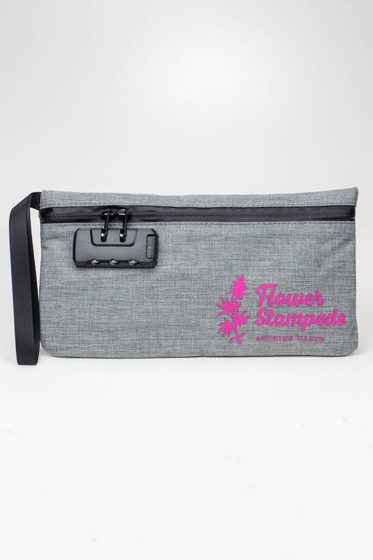 Flower Stampede Lockable Storage Bag, Smell, Odor & Water Resistant Pouch_0